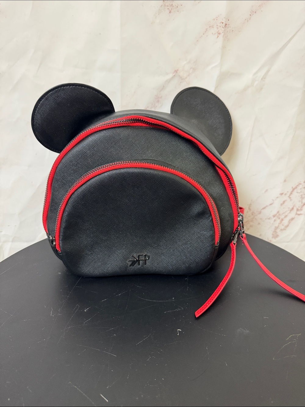 Freshly Picked Obsidian Mickey Anaheim Crossbody Bag Black